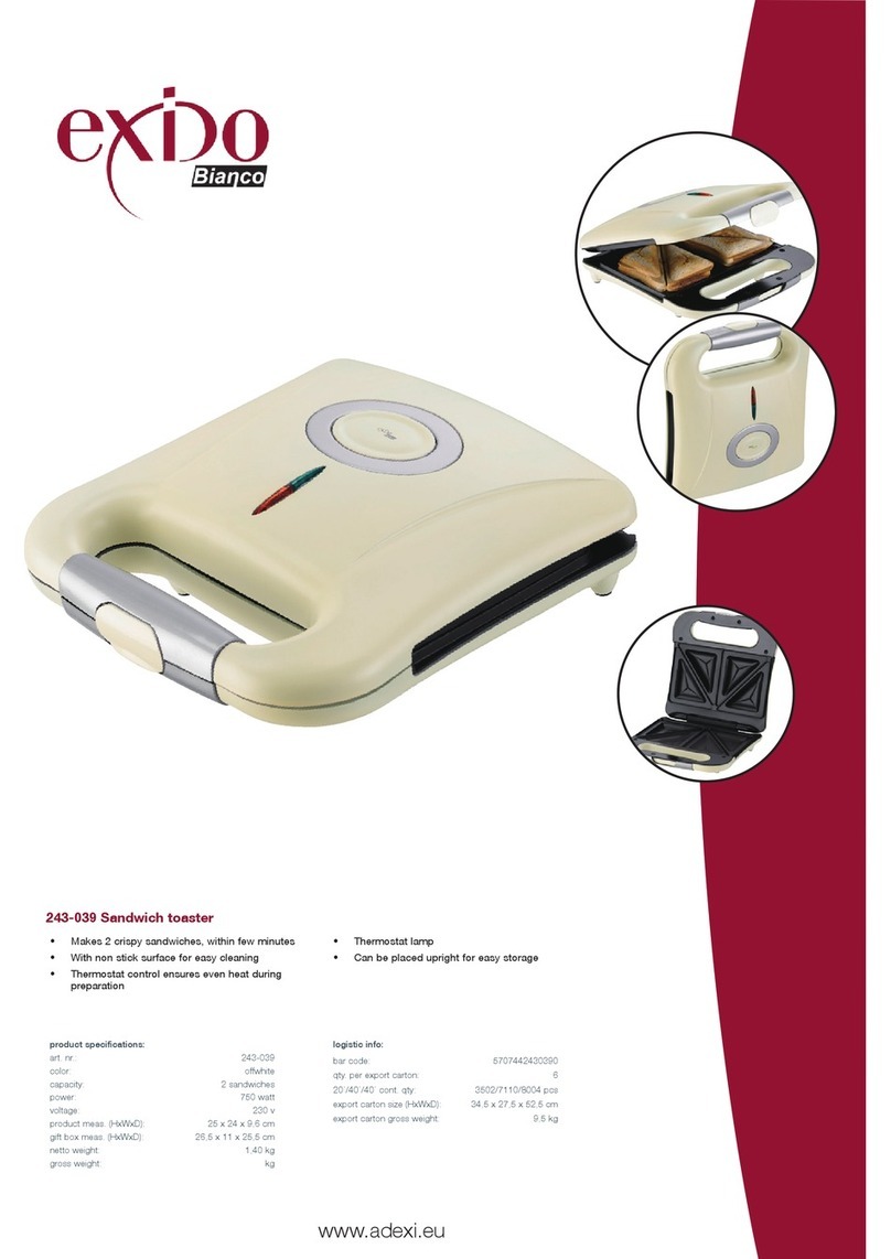 Exido 243-039 User manual