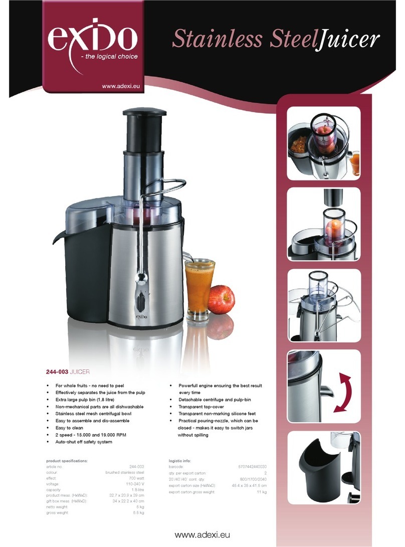 Exido 244-003 User manual