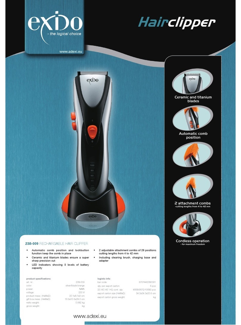 Exido 238-009 Specification sheet