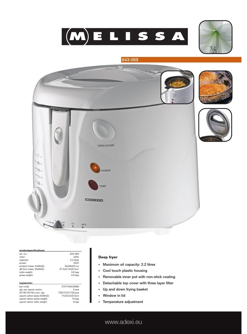 Melissa 643-069 Specification sheet