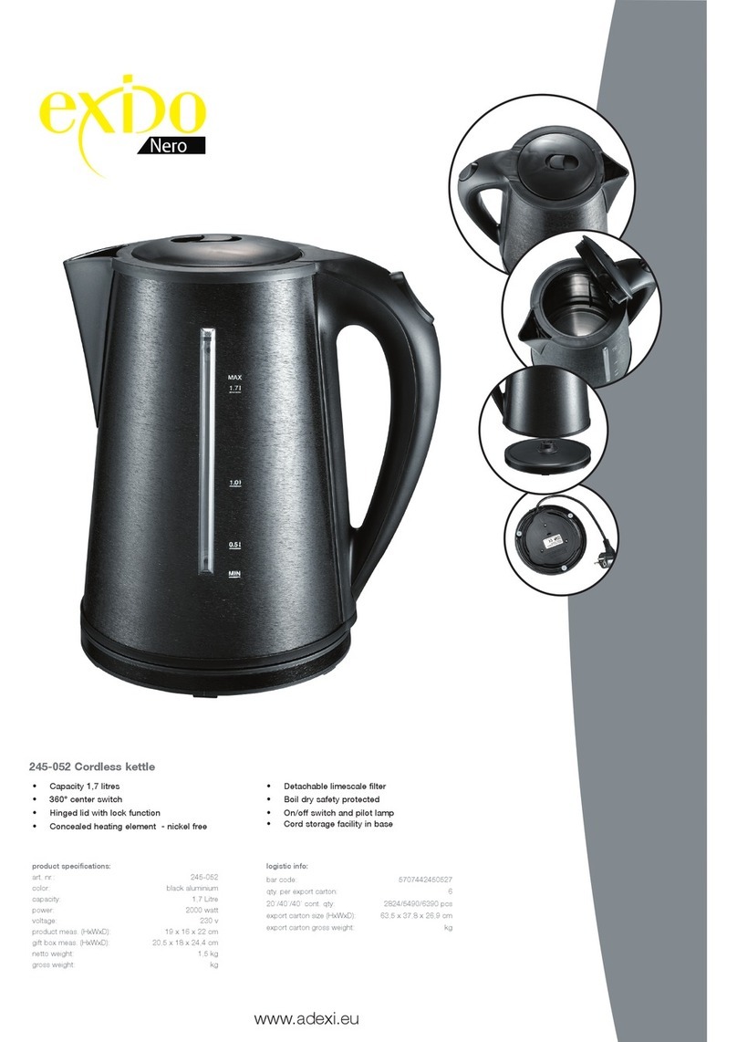 Exido 245-052 Specifications