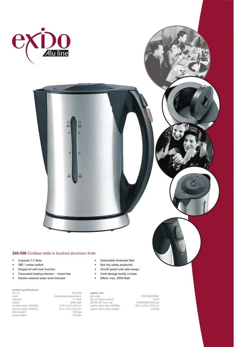 Exido 245-038 Specifications