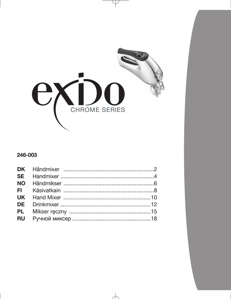 Exido Chrome Series 246-003 user guide