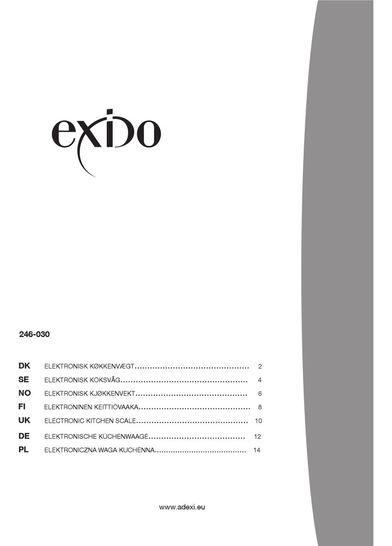 Exido 246-031 User manual Exido 246-031 User manual