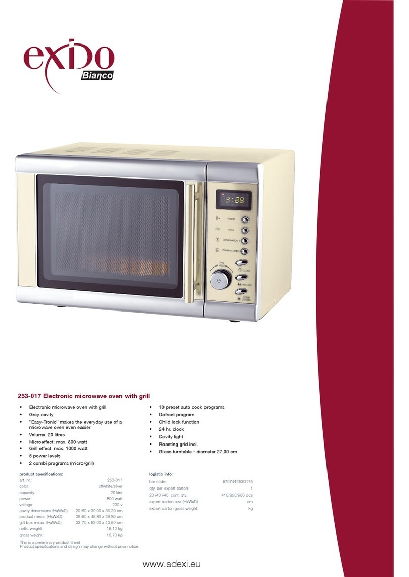 Exido 253-017 Specification sheet