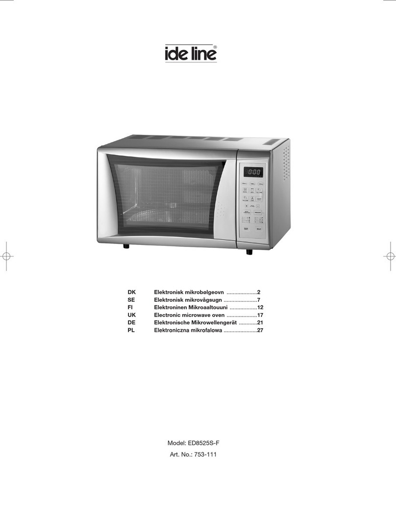 Ide Line ED8525S-F User manual