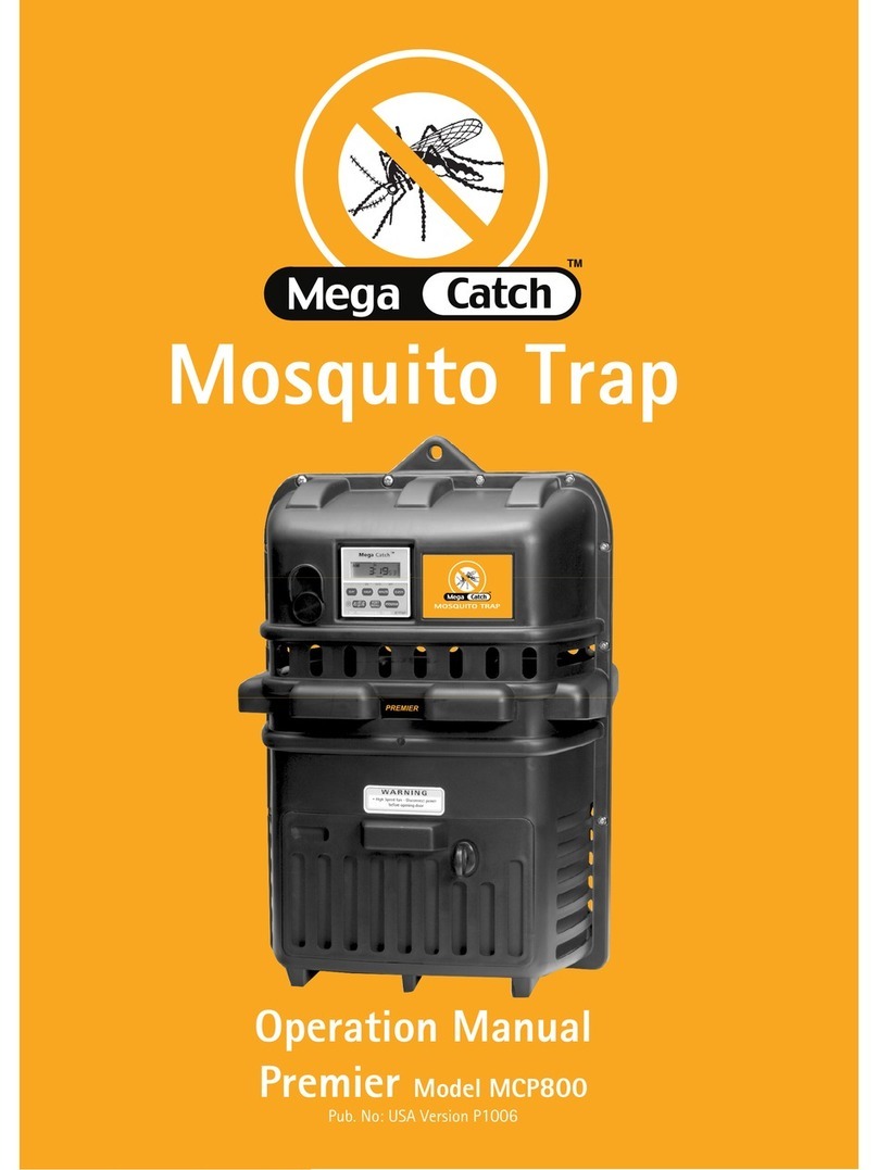 Mega Catch Premier MCP800 Operation manual Mega Catch Premier MCP800 Operation manual