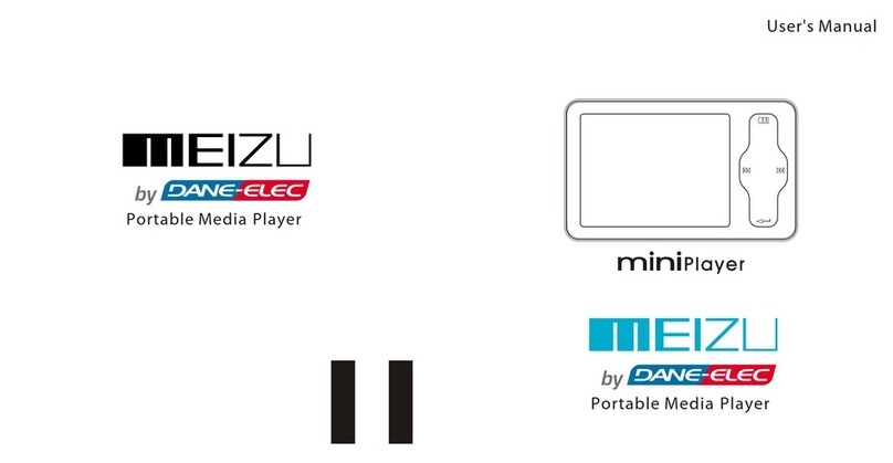 DANE-ELEC Portable Media Player user manual