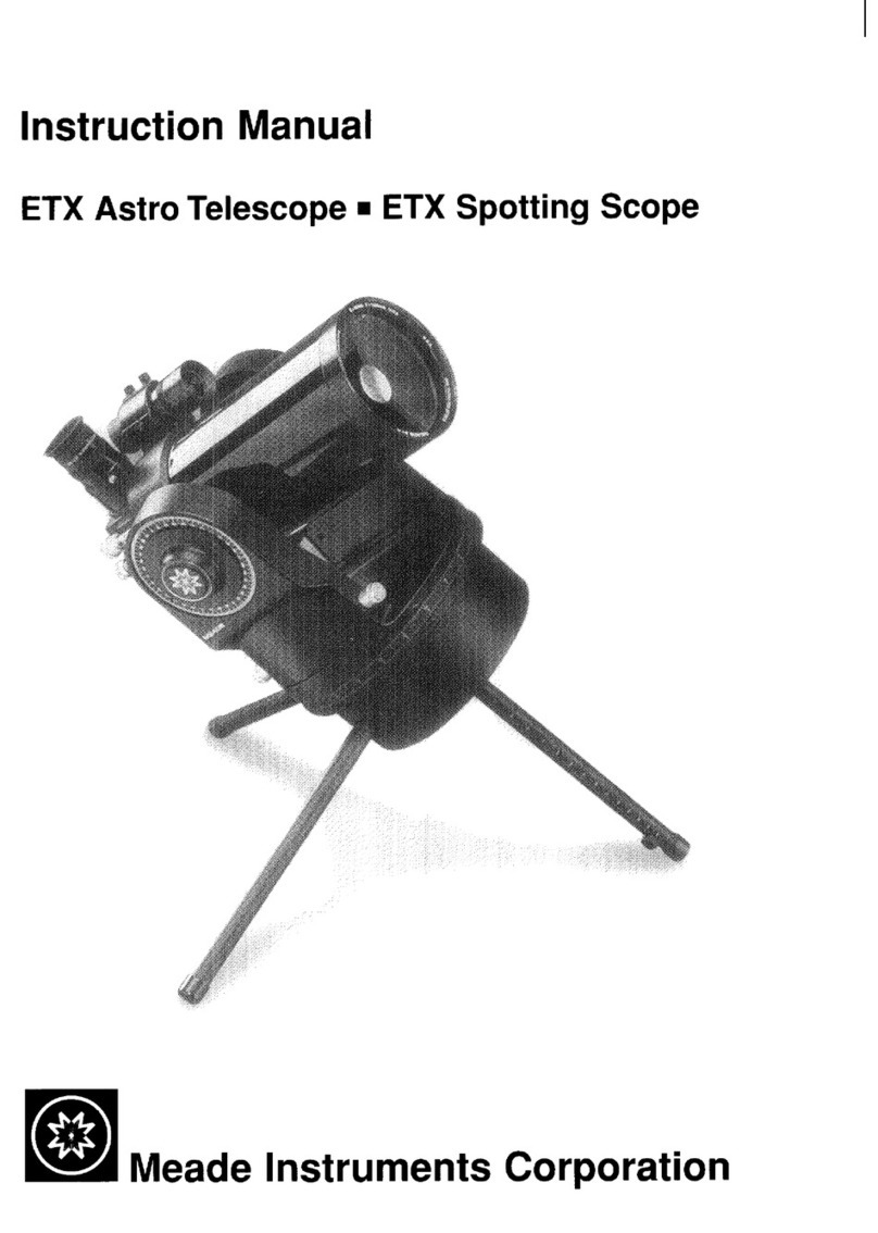 Meade ETX Astro Telescope/ETX Spotting Scope instruction manual