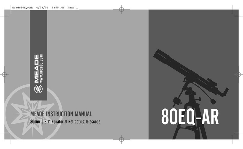 Meade 80EQ-AR User manual