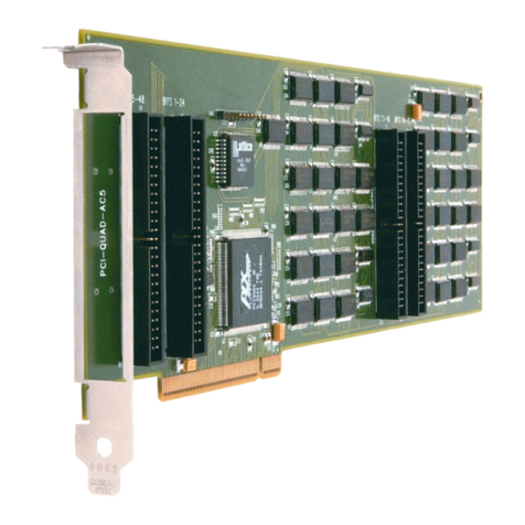 Measurement Computing PCI-QUAD-AC5 user guide