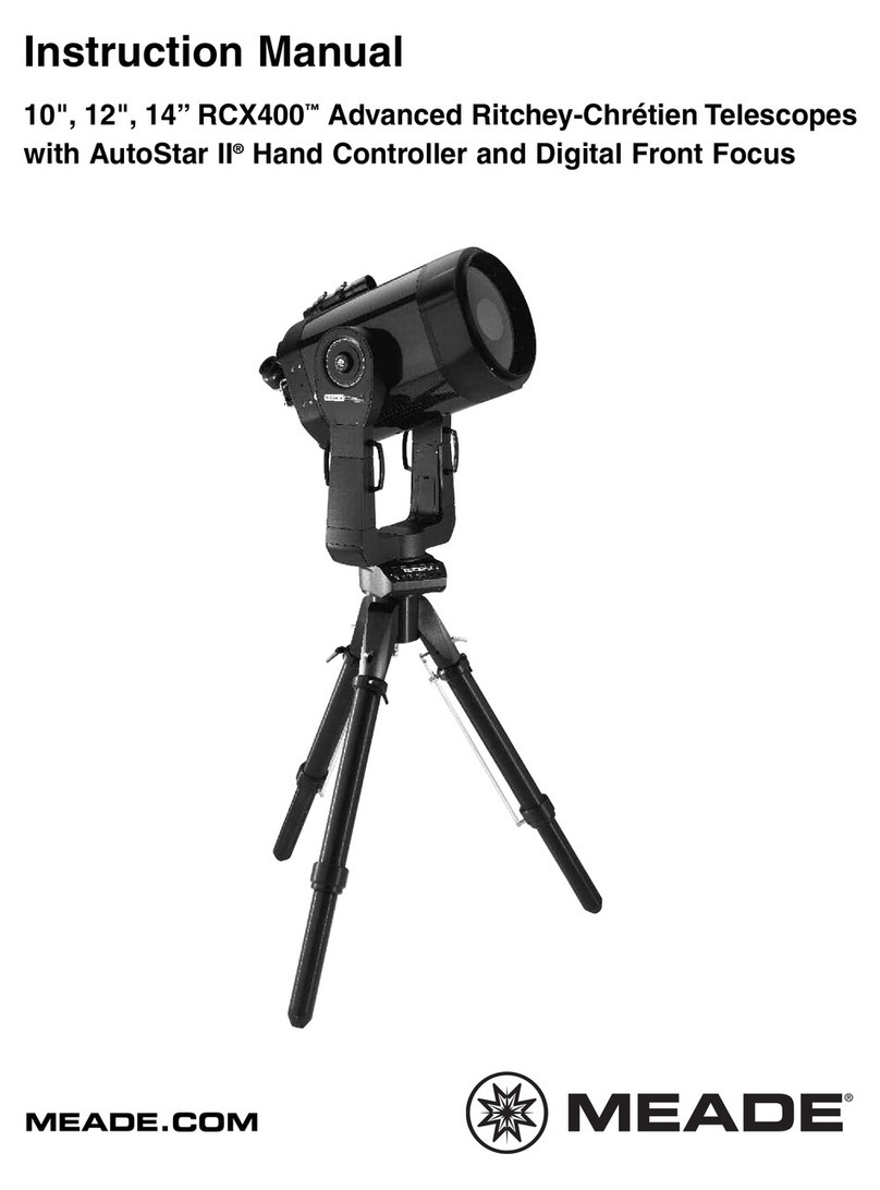 Meade RCX400TM User manual