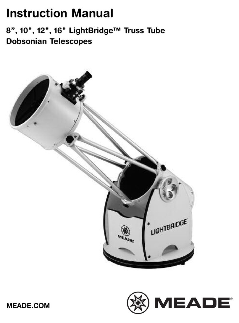 Meade Telescopes User manual