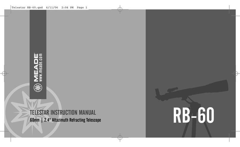 Meade RB-60 User manual Meade RB-60 User manual
