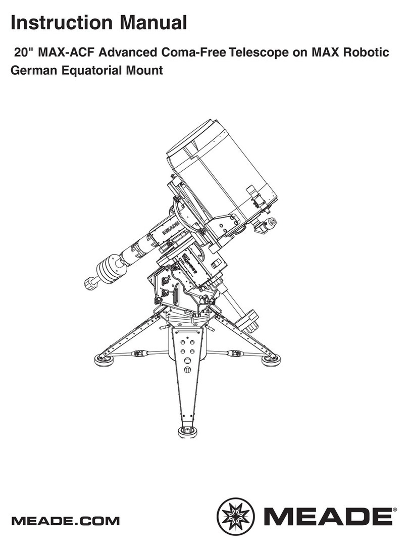 Meade MAX-ACF instruction manual