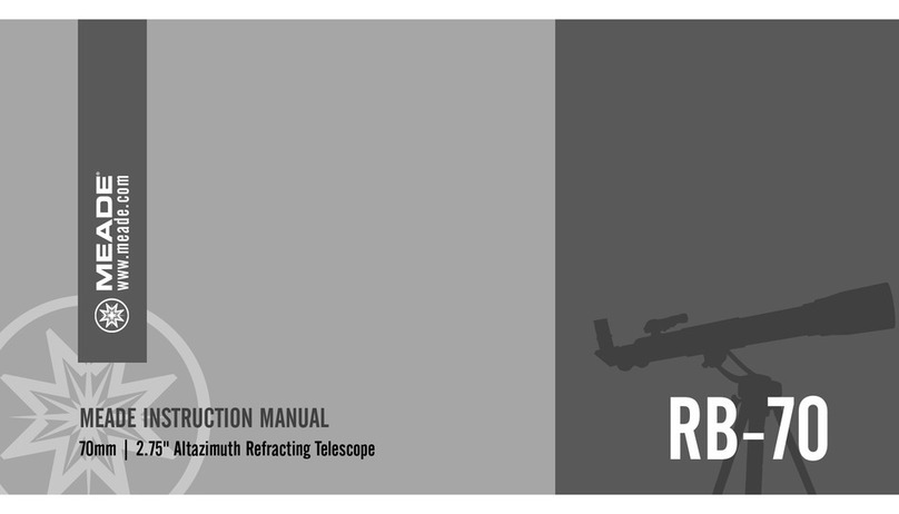 Meade TELESTAR RB-70 instruction manual