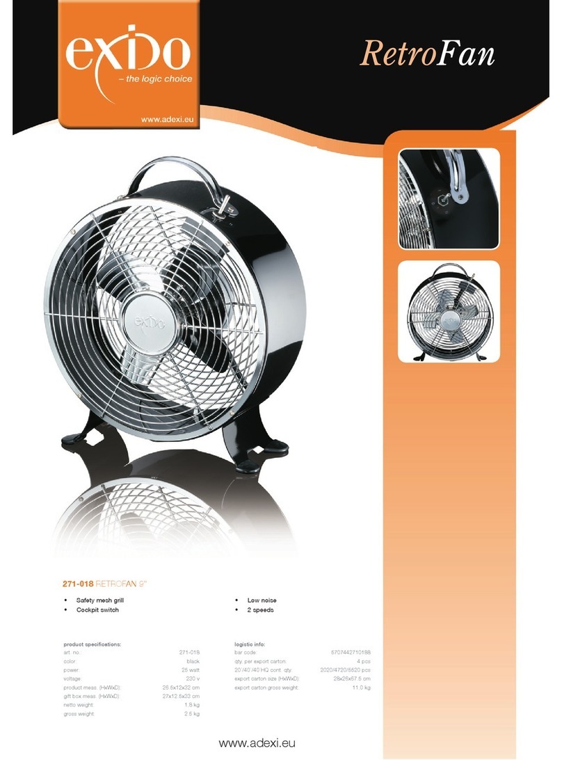 Exido 271-018 Specifications
