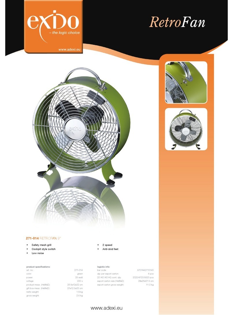 Exido 271-014 Specifications