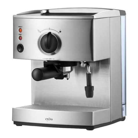 Exido Espresso/Cappucino 245-027 user guide