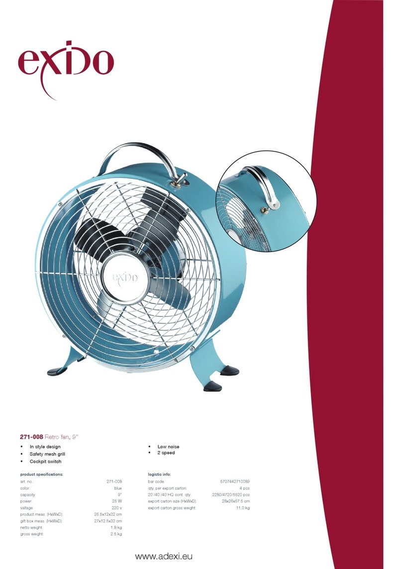 Exido 271-008 Specifications