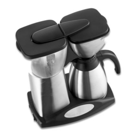 Exido Coffee Maker with Thermal Carafe 245-030/040 user guide
