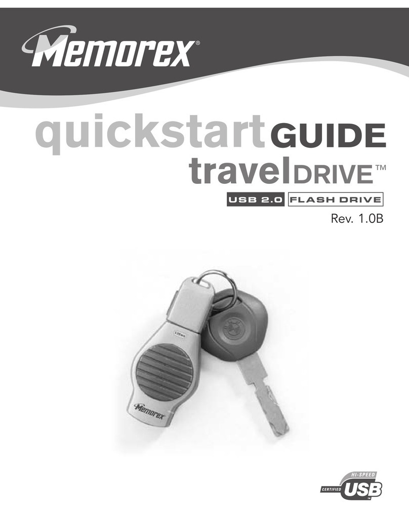 Memorex traveldrive quick start guide