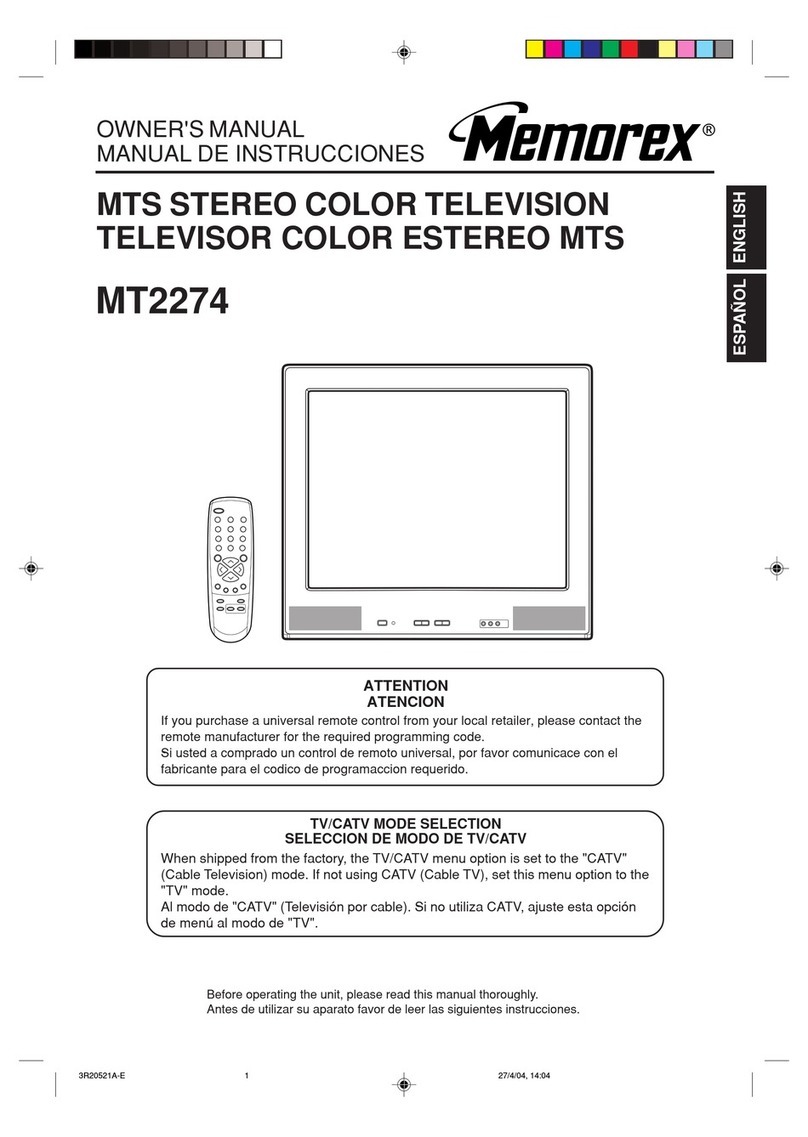 Memorex MT2274 owner's manual