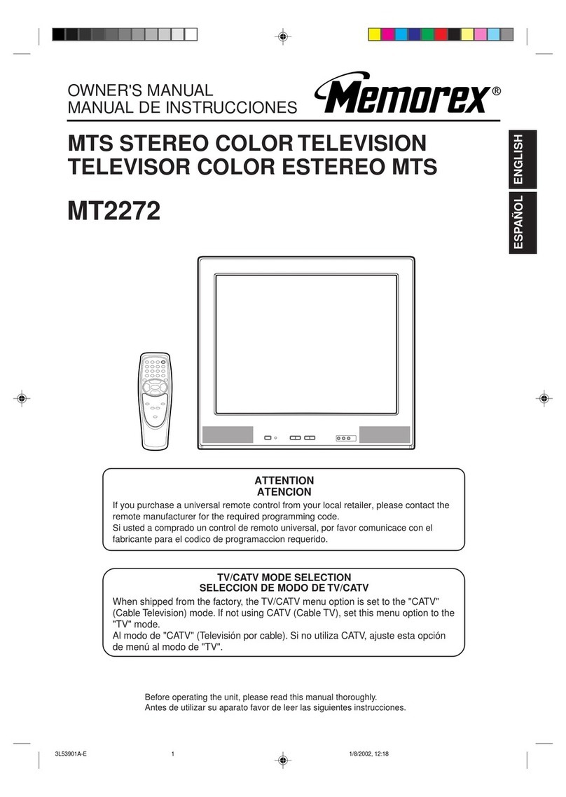 Memorex MT2272 User manual