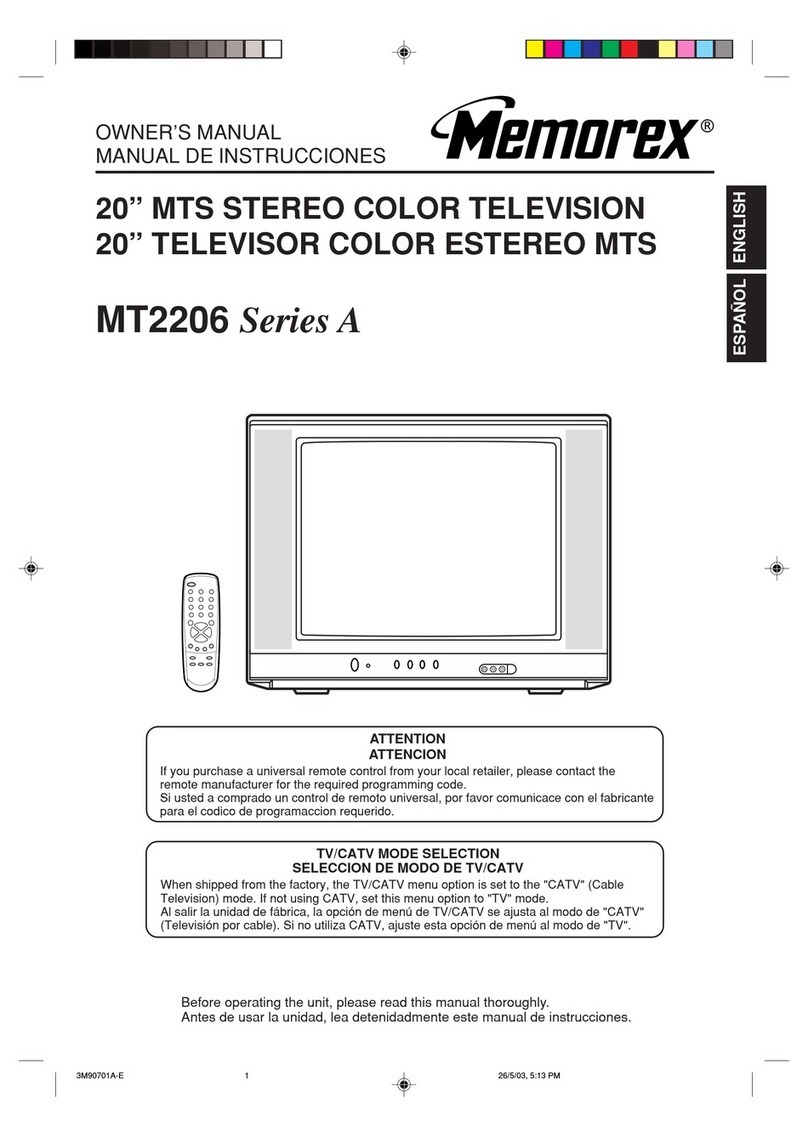 Memorex MT2206 User manual Memorex MT2206 User manual