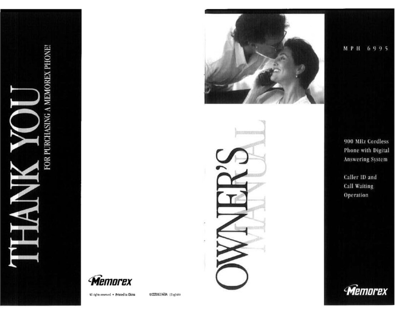 Memorex mph 6995 User manual