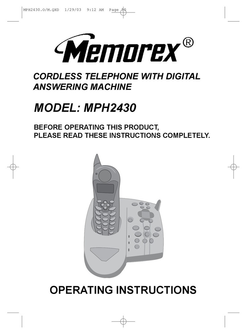 Memorex MPH2430 User manual