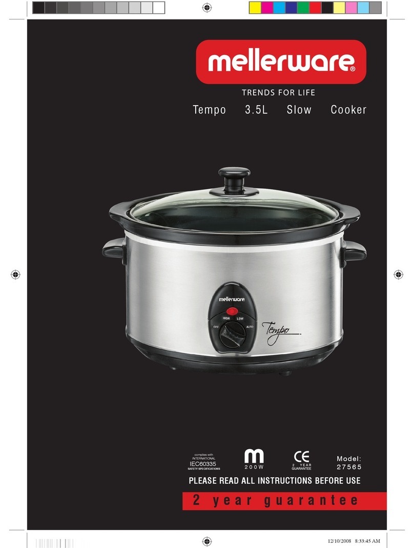 Mellerware TEMPO 27565 instructions