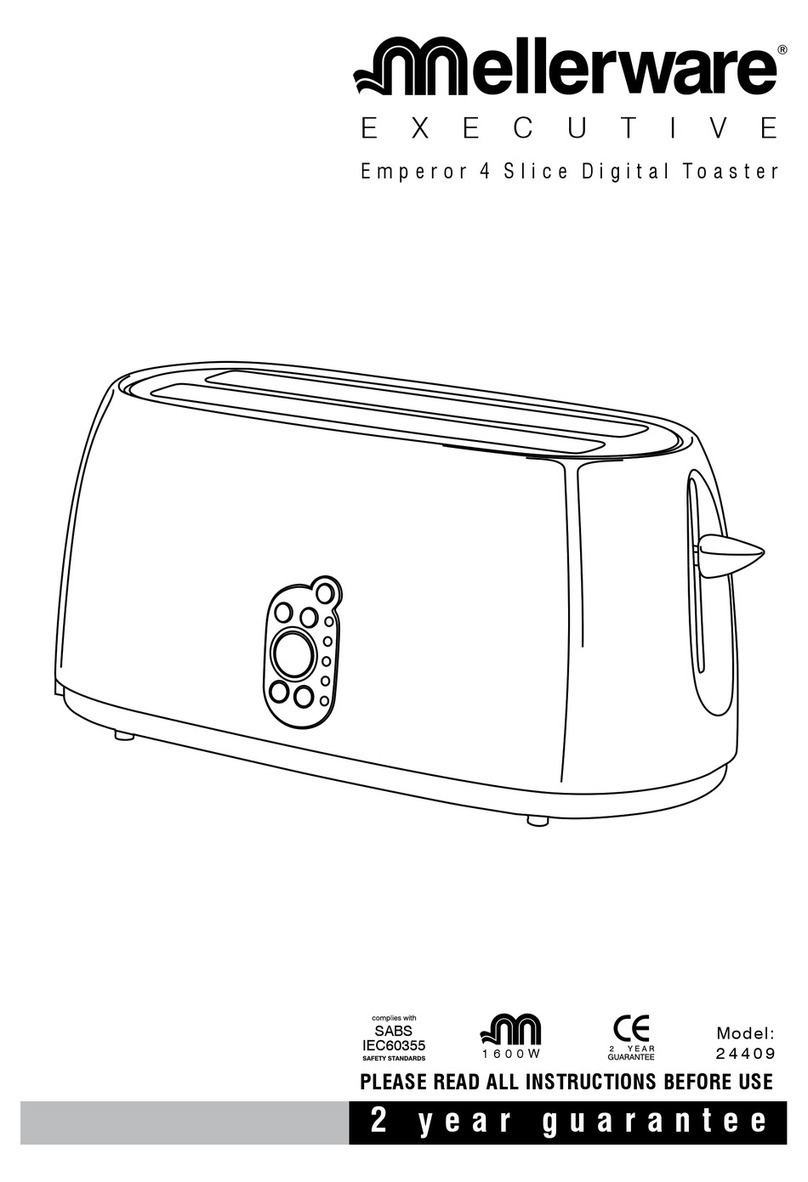 Mellerware 2 4 4 0 91 6 0 User manual
