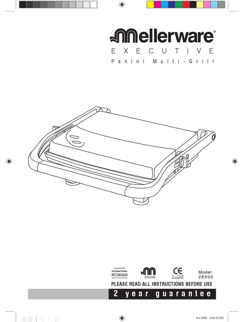 Mellerware 28500 instructions
