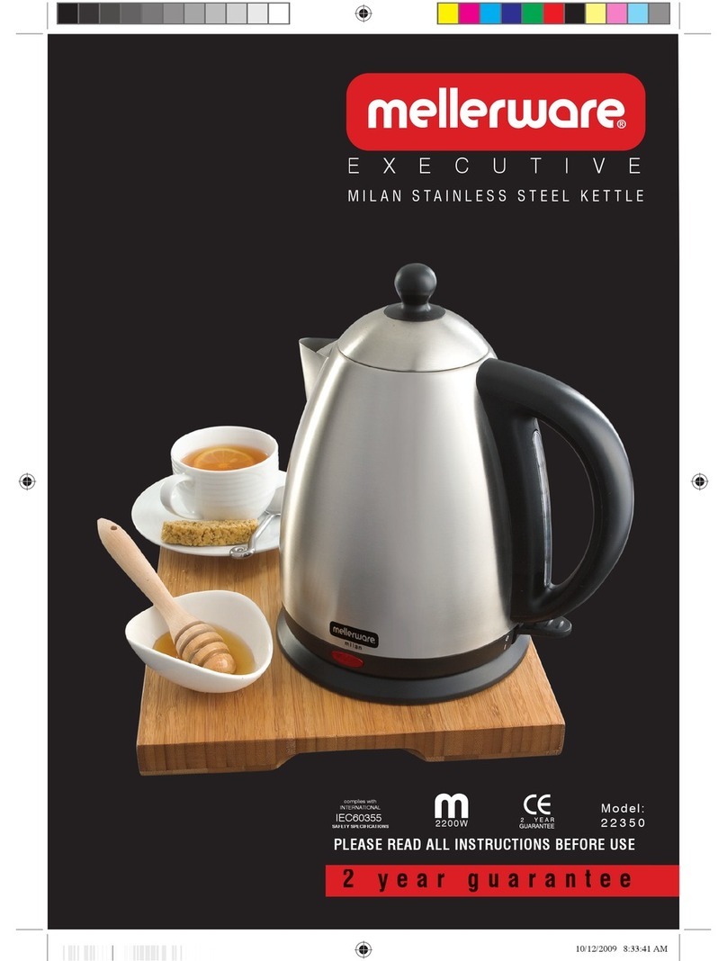 Mellerware EXECUTIVE 22350 instructions