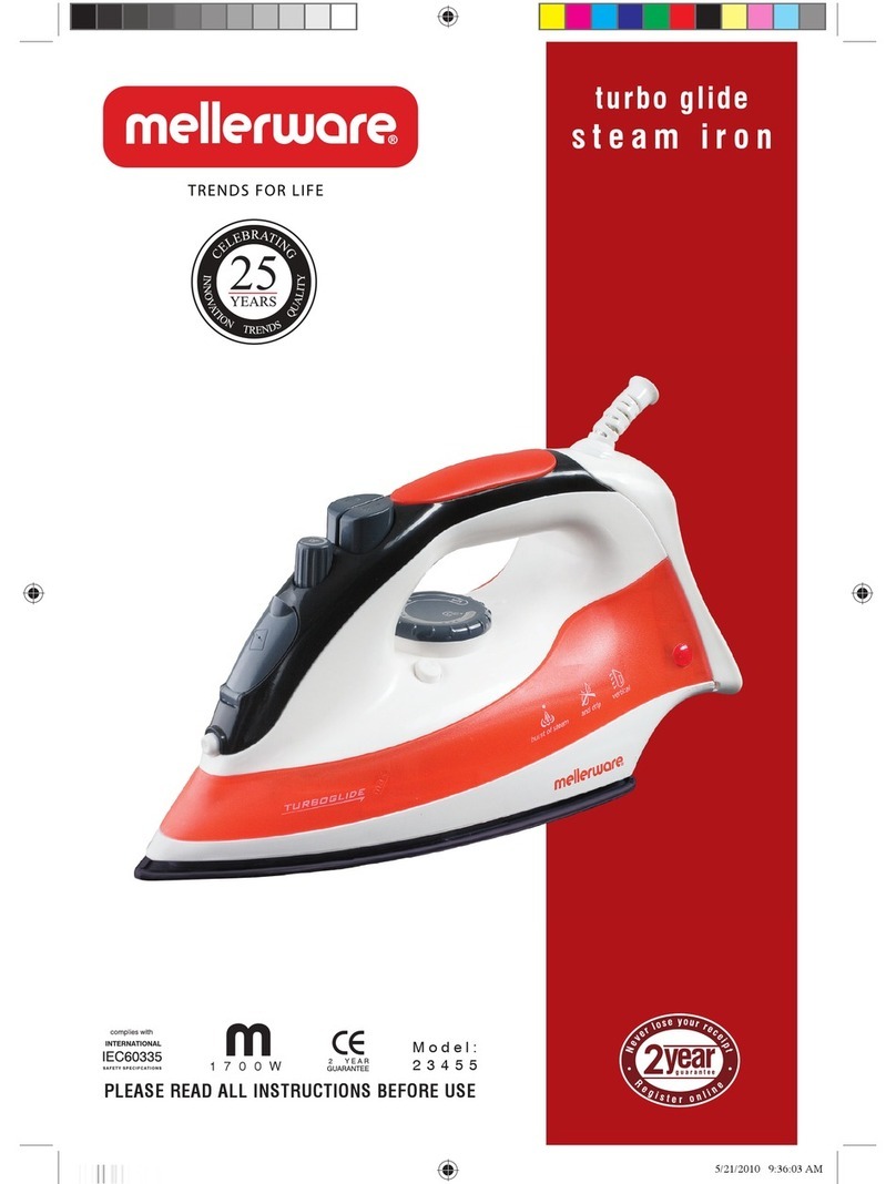 Mellerware TurboGlide 23455 instructions