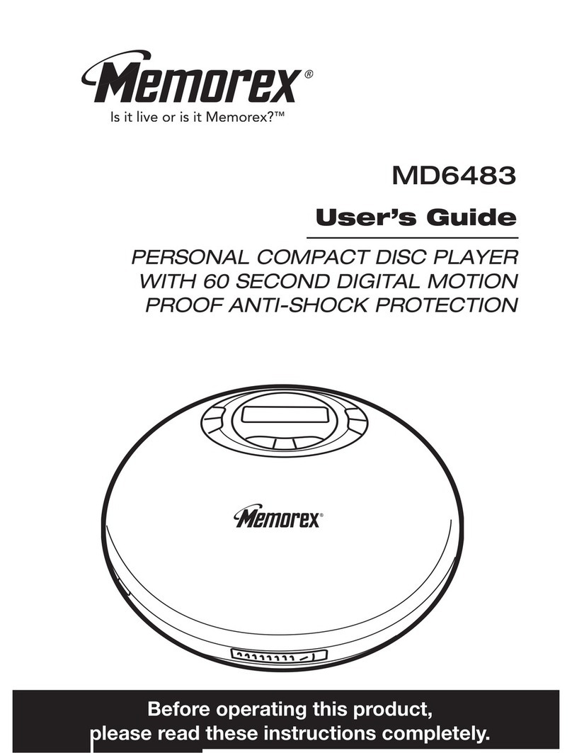 Memorex MD6483 user guide