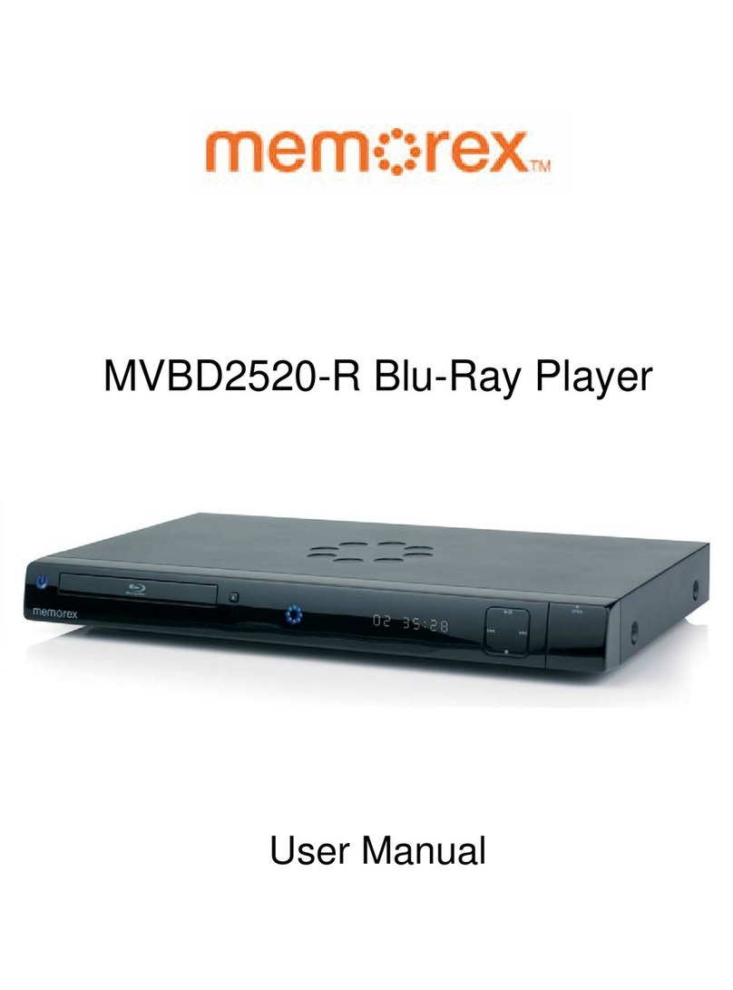 Memorex MVBD2520-R User manual