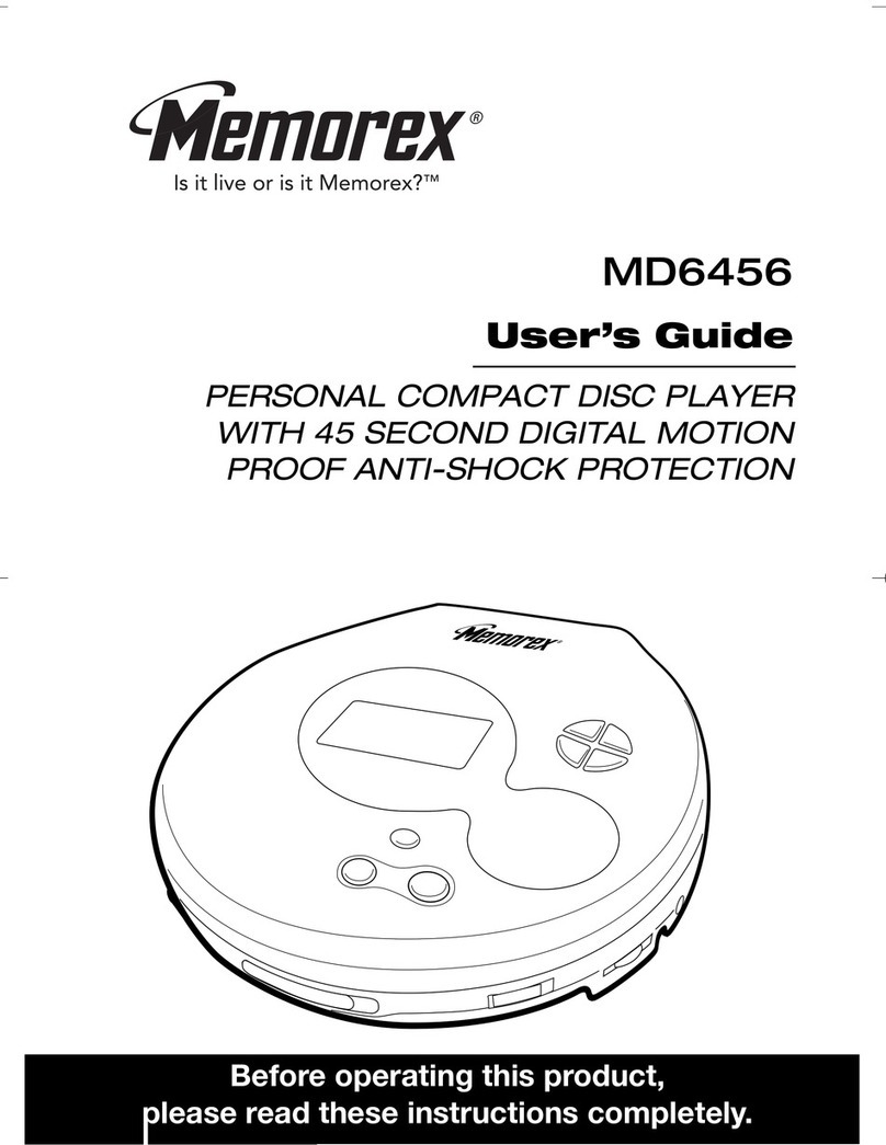 Memorex MD6456 user guide