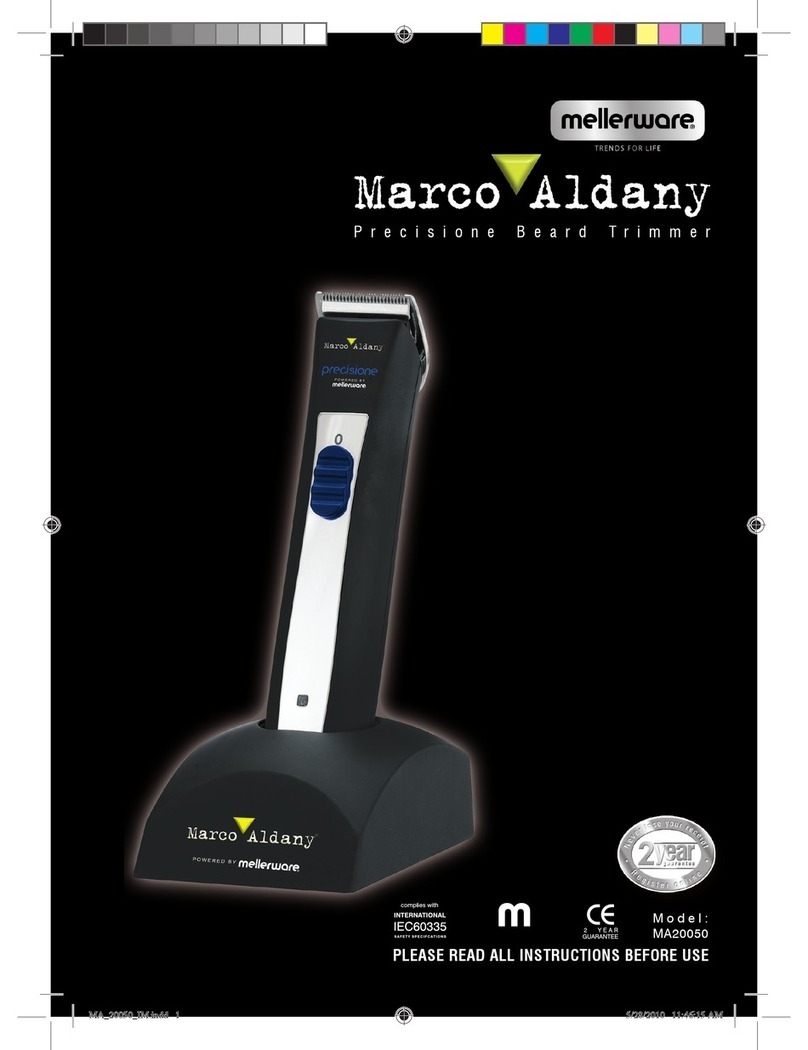 Mellerware MARCO ALDANY MA20050 instructions