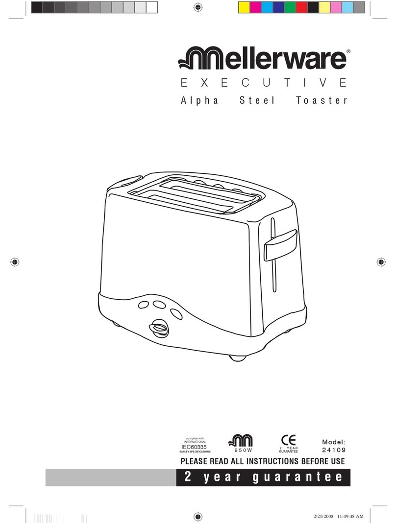 Mellerware EXECUTIVE 2 4 1 0 99 5 0 W User manual