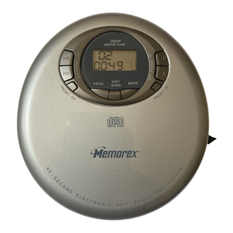 Memorex MD6883 User manual Memorex MD6883 User manual