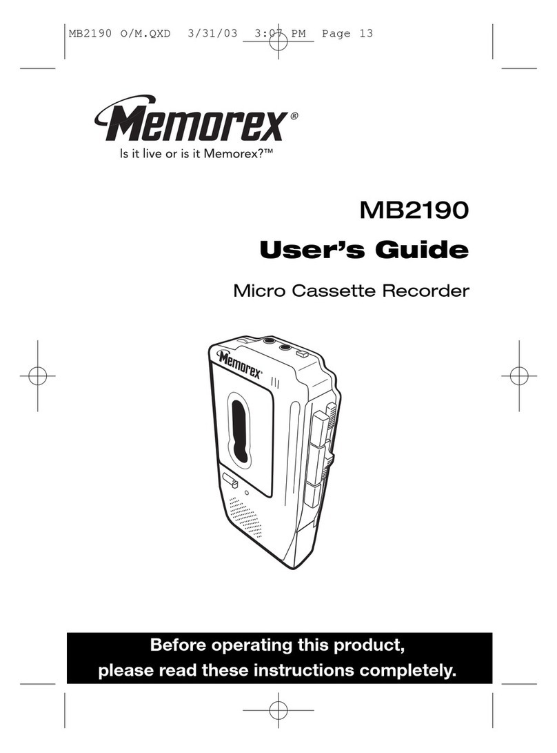 Memorex MB2190 user guide