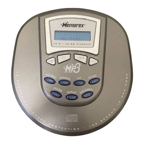 Memorex MPD8506 User manual
