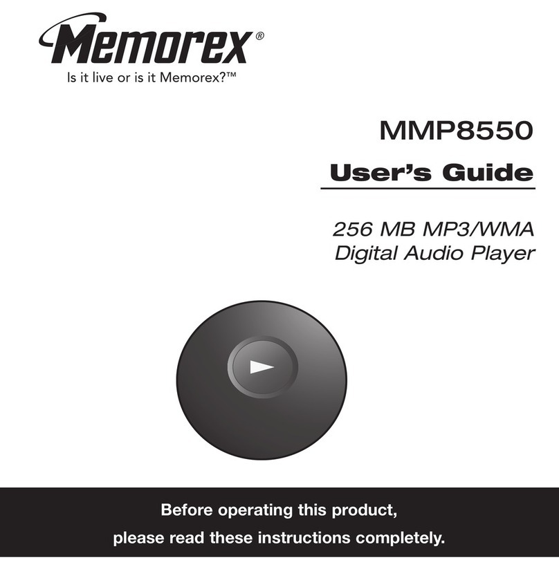 Memorex MMP8550 User manual
