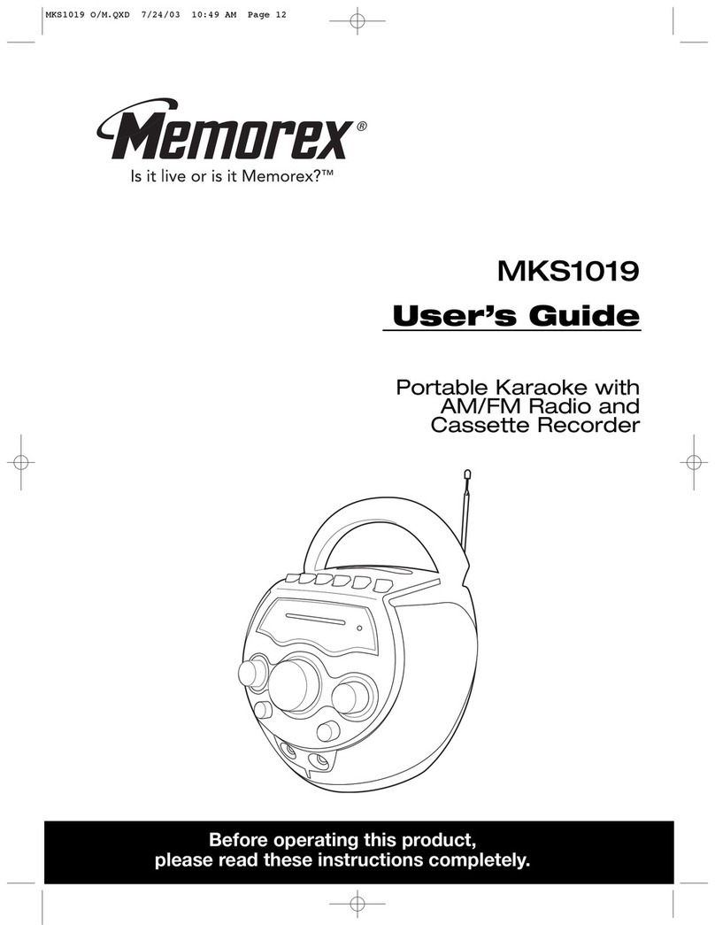 Memorex MKS1019 user guide