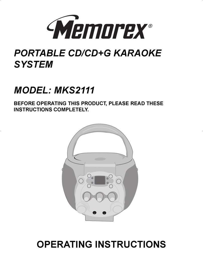 Memorex MKS2111 User manual
