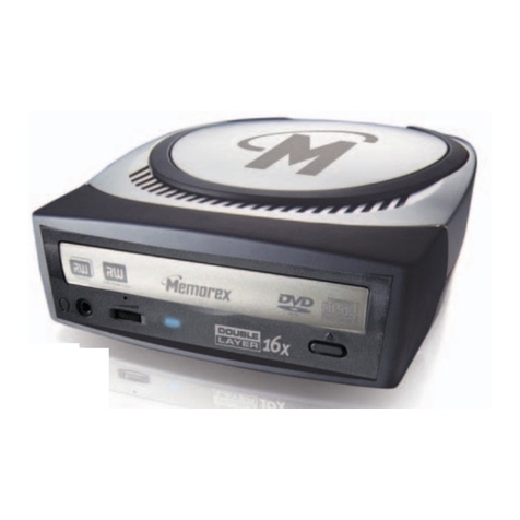 Memorex 8X User manual