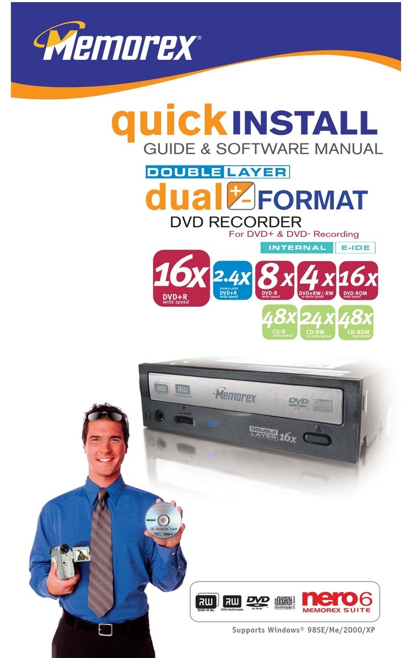 Memorex E-IDE User manual