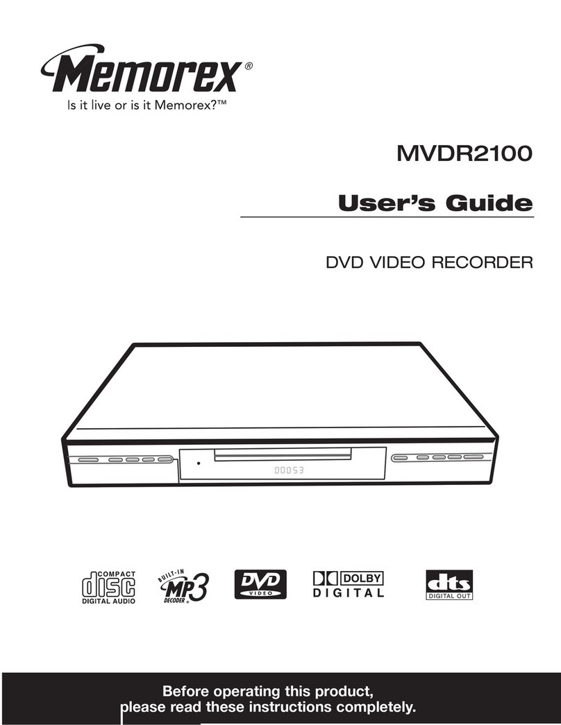 Memorex MVDR2100 user guide